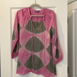 Beautiful silk tunic